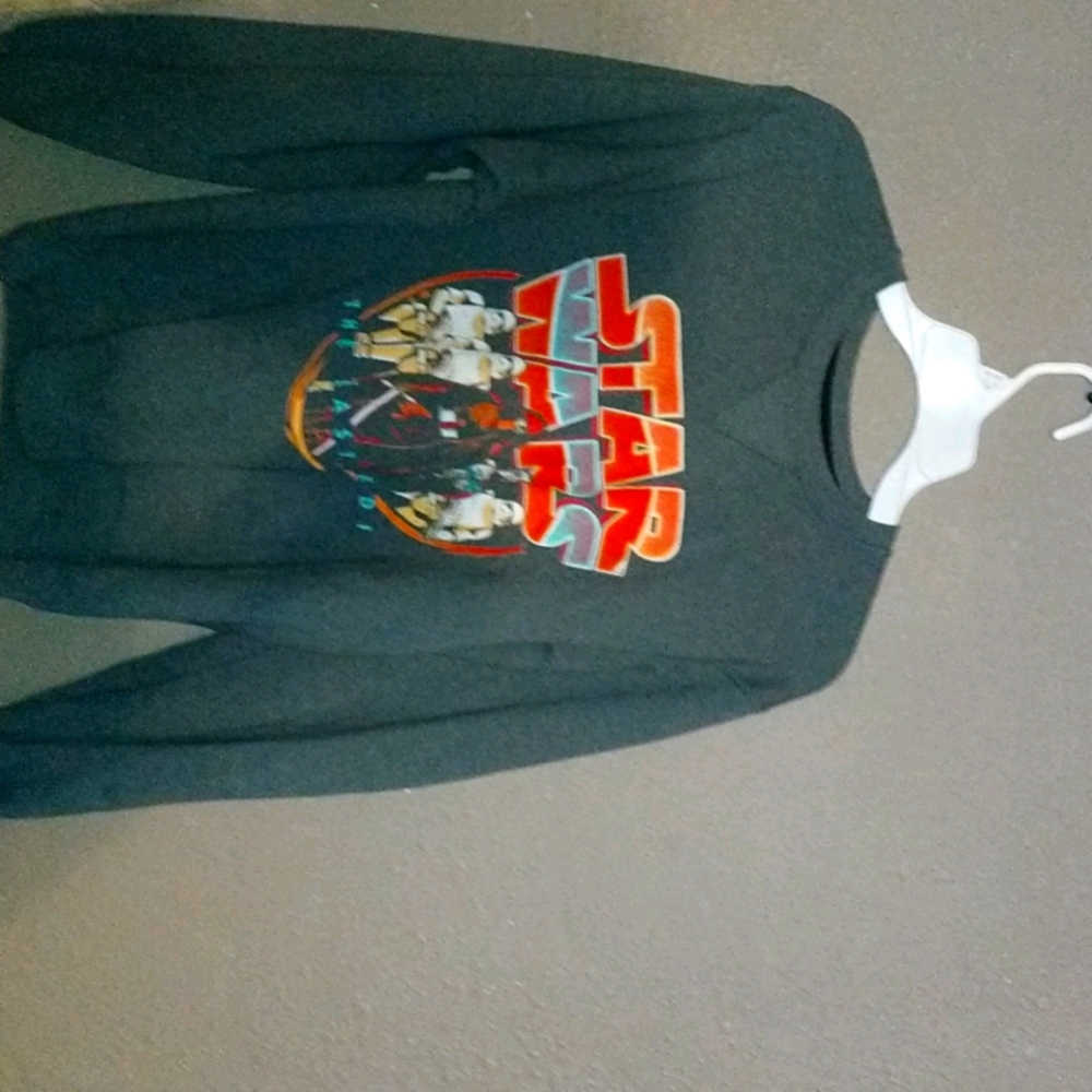 Star Wars crewneck sweater.